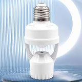 E27 Infrared Human Body Sensor Lamp Holder Led Bulb Lamp Holder Infrared Sensor Household Screw For Home Smart Life